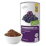 Raab Vitalfood Bio Traubenkernmehl 300 g, OPC, reich an Ballaststoffen, vegan,...