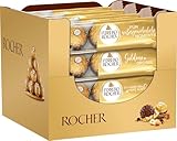 Ferrero Rocher – Knusprig-cremige Nuss-Pralinen-Spezialität – 16 Packungen...