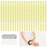 20 Ohrkerzen,Bienenwachs-Kerzenkegel, Ohrenwachskerzen mit 10...