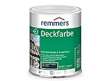 Remmers Deckfarbe anthrazitgrau (RAL 7016), 0,75 Liter, Deckfarbe für innen und...