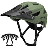 Favoto Mountainbike Fahrradhelm mit Schirm Leicht - Doppelte Inmould Technologie...