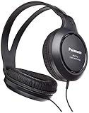 Panasonic RP-HT161E-K Hifi-Kopfhörer - 2 m langes Kabel, 10-27.000 Hz, 30 mm...