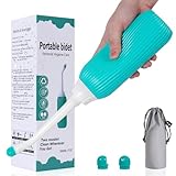 Po Dusche 500 ml Analdusche Flasche | Tragbares Reisebidet mit 2...