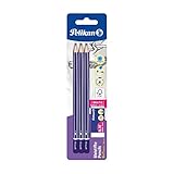 Pelikan 914341 6 Bleistifte + 1 Radierer AL30 Gratis