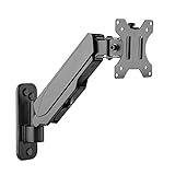 RICOO Monitorhalterung Schwenkbar Neigbar Gasfeder für Bildschirm 17-32 Zoll...