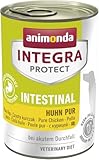 animonda INTEGRA PROTECT Intestinal Huhn Pur (6 x 400 g), Hunde Diätfutter bei...