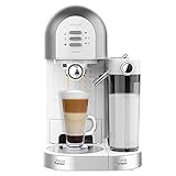 Cecotec Halbautomatischer Kaffee Instant Power-ccino 20 Chic Serie Bianca. für...