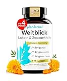 Lutein Zeaxanthin Kapseln - Augenvitamine hochdosiert mit 44mg Lutein + 11mg...