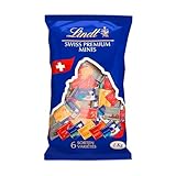 Lindt Schokolade Swiss Napolitains | 1 kg | Vollmilchschokoladen Mini Tafeln in...