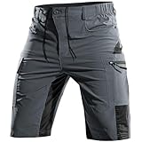 Cycorld Kurze-Hosen-Herren,Wanderhose MTB Hose Herren Kurz Atmungsaktiv...