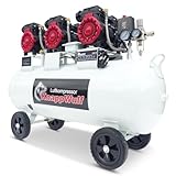 KnappWulf Flüsterkompressor Kompressor Druckluftkompressor KW4100 mit 100L...