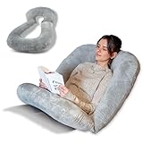 hugnaps Lesekissen für Bett und Sofa - Rückenkissen - Komfortkissen Erwachsene...