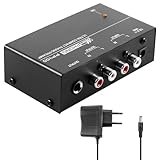 Phono Vorverstärker, Phono Vorverstärker Plattenspieler, Phono Preamp für...