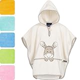 Morgenstern Badeponcho Kinder Baby Mädchen Jungen 100% Baumwolle OEKO-TEX...