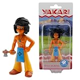 Bullyland 43363 - Spielfigur Kleiner Dachs aus Yakari, ca. 9,3 cm, detailgetreu,...