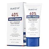 OUKEYA Urea-Creme 40 Prozent für Fuß und Hände, Urea Cream Fuß, Fußcreme,...