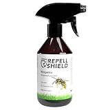 RepellShield® Natürliches Wespenspray - 250ml - Präzise Vertreibung durch...