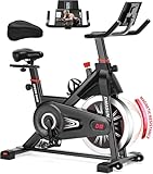 Heimtrainer Fahrrad mit Magnetischem Widerstand, DMASUN Ergometer Heimtrainer...