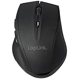 LogiLink ID0032A - Lasermaus BT V3.0 mit 5 Tasten, 1600dpi und Stromsparmodus,...