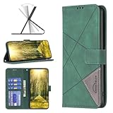 Bnvdfre Handyhülle für Motorola G56 Hülle [Premium PU Leder] [Kartenfach]...