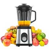 Cecotec Mixer Glas Power Schwarz Titan 1000 INOX. 1000 W, Edelstahlgehäuse,...