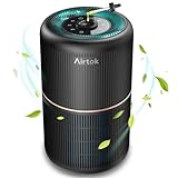 AIRTOK Luftreiniger Allergiker mit Aromatherapiefunktion, HEPA Luftfilter von...