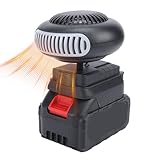 MENDUNER Tragbarer Auto Heizlüfter, 12000 MAh Batteriebetriebene Raumheizung,...