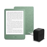 Den neuen Kindle (2024 Release) 16 GB mit Werbung, eine Amazon-Stoffhülle und...