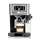 BEEM ESPRESSO-LATTE Siebträgermaschine -15 bar | Kaffeespezialitäten – wie...