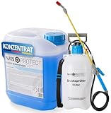 Nanoprotect Steinreiniger Konzentrat | 5 kg inkl. Drucksprüher | Für ca. 500...