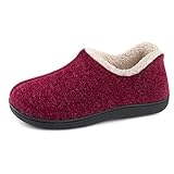 ULTRAIDEAS Hausschuhe Damen Plüsch Slippers Winter Wärme Pantoffeln Bequeme...