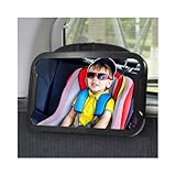 Vinabo 360° Baby Autospiegel - Bruchsicherer Autospiegel Baby Rücksitzspiegel,...