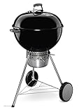 Weber Holzkohlegrill Original Kettle Premium 57 cm, schwarz