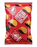 FLYING GOOSE Ribble Chips Sriracha Chilli, Knusprig würzige Kartoffelchips mit...