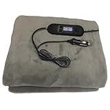 12V Heizdecke Mit Abschaltautomatik 5 Heizstufen Auto Off Timer...