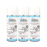 Kältebringer 3x Klimaanlagenreiniger Schaum 400ml - Klimaanlagen Desinfektion...