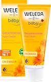 WELEDA Bio Baby Calendula Gesichtscreme - Naturkosmetik Feuchtigkeitscreme mit...