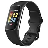 Fitbit Charge 5 by Google, Gesundheits- und Fitness Tracker Damen / Herren, bis...
