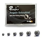 Split Shot Angelblei Set – 380 Stück Sortierte Bleigewichte in Box |...