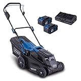 Scheppach Akku-Rasenmäher BC-MP380-X 20V Brushless Akkumäher | 38cm...