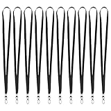 Popuppe 10 Stücke Schlüsselbänder Umhängebänder Nylon Lanyards Schönes...