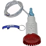 eine Comet LUX-PLUS Tauchpumpe Wasserpumpe mit Rückschlagventil + Filter 12V 19...