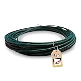 h2i Zündschnur | 5 m | Ø 2,0 mm | +/- 90 s/m | Anzündlitze Grüne Visco ideal...