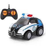 Highttoy Kinderspielzeug ab 2 3 4 Jahre, Ferngesteuertes Polizeiauto 2.4GHz...