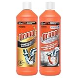 Drano (Mr Muscle) Extra Stark, Power Gel Rohrfrei Abflussreiniger, Rohrreiniger,...