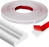 6.1M x 40MM Leisten Selbstklebend Wand Deko - Wandleistenleiste - Selbstklebende...