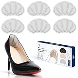 AnjoCare Fersenpolster, 3 Paare selbstklebende Fersenpads für lockere Schuhe,...