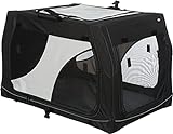 TRIXIE Hundebox Vario, 76x48x51 cm – komfortable Hundebox für kleine bis...