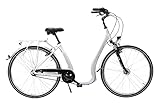 28 Zoll Alu Fahrrad City Bike Damen 7 Gang Nabenschaltung Tiefeinsteiger Piano...