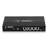 UbiQuiti EdgeRouter 4-Port Router Managed Gigabit Ethernet RJ-45 USB 3.1 Desktop